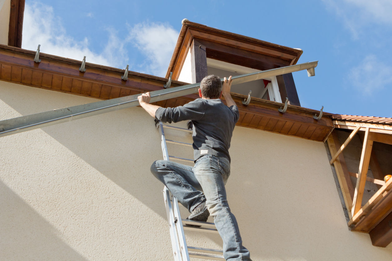 Pose de velux